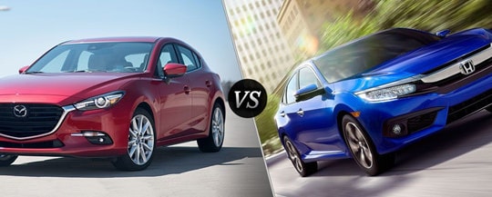 Mazda3 2.0 và Honda Civic 1.5 L: Sedan hạng C nào đáng mua?