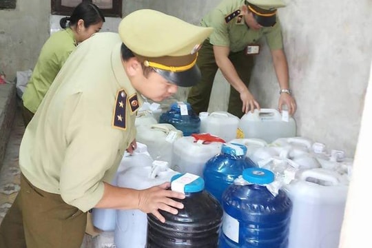  Nghệ An xử lý 96 cơ sở kinh doanh rượu không rõ nguồn gốc