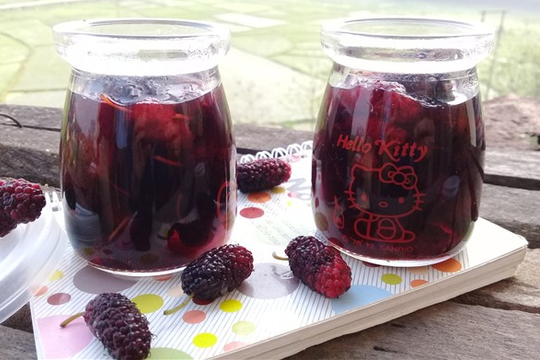 Cách làm nước dâu tằm tuyệt ngon giải nhiệt ngày hè