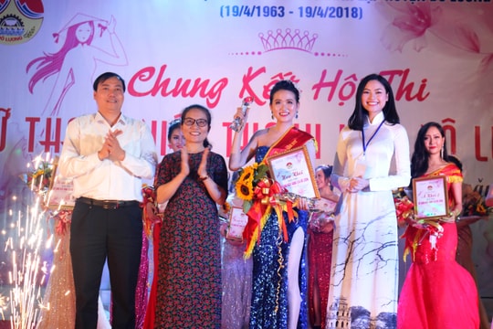 Sinh viên Đại học Y khoa Vinh giành giải Nhất “Thanh niên thanh lịch Đô Lương”