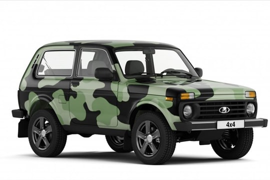 Huyền thoại ô tô Nga Lada Niva “tái sinh” với phiên bản Camo