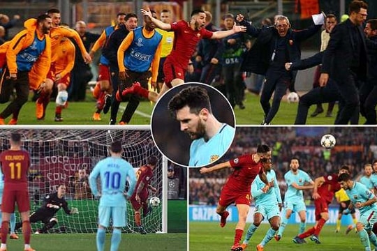 Barcelona bị loại: Ai buồn, ai vui?