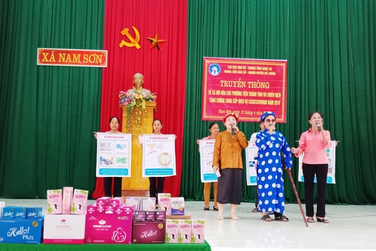 Truyền thông về xã hội hóa các phương tiện tránh thai cho phụ nữ