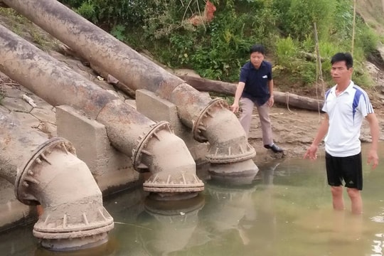 Thanh Chương đối mặt nguy cơ thiếu nước sản xuất 