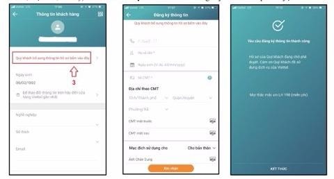 Cập nhật thông tin thuê bao Viettel chỉ trong “một nốt nhạc”