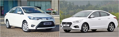 Hyundai Accent quyết đấu Toyota Vios: Giá trị hay thương hiệu?