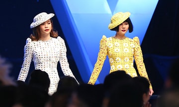 Hồ Ngọc Hà, Thanh Hằng sóng đôi catwalk