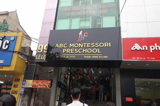 Nghệ An đình chỉ hoạt động cơ sở giáo dục có giáo viên đánh học sinh