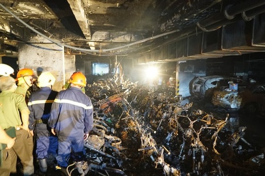 Chủ đầu tư chung cư Carina bị bắt sau vụ cháy làm 13 người chết