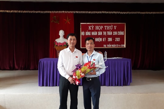 Con Cuông: Bầu bổ sung Chủ tịch UBND thị trấn