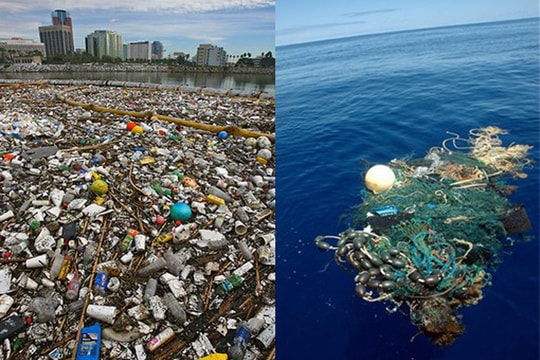 Thu nhặt rác thải nhựa trên Thái Bình Dương bằng hệ thống khổng lồ