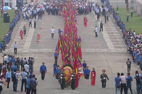 Chúc văn khích lệ tinh thần yêu nước trong Lễ giỗ Tổ Hùng Vương