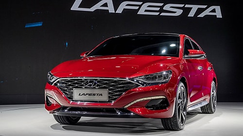 Hyundai trình làng sedan cỡ nhỏ Lafesta