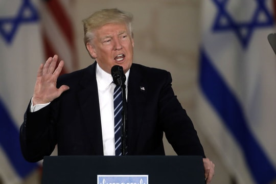 Trump không loại trừ khả năng sẽ dự lễ khai mạc Đại sứ quán Hoa Kỳ tại Jerusalem