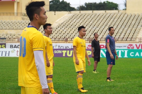 Tiền đạo Hồ Tuấn Tài bật mí “vũ khí” khi SLNA đón tiếp Nam Định