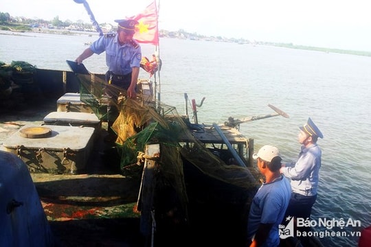 Nghệ An tuyên truyền ngư dân không khai thác bất hợp pháp