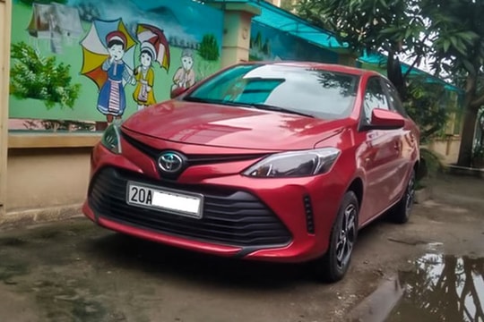 Toyota Vios mới bất ngờ xuất hiện trên đường phố tại Việt Nam