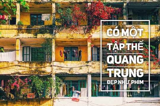 Những khung hình đẹp như phim của khu nhà cũ Quang Trung