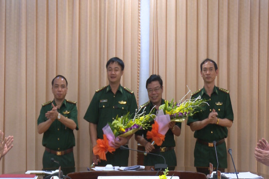 BĐBP tỉnh: Bàn giao chức trách Phó Chỉ huy trưởng phụ trách kỹ thuật