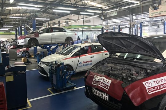 Nhiều hãng ô tô chưa có cơ sở bảo hành đạt chuẩn