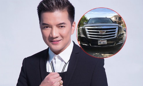 Đàm Vĩnh Hưng khoe tậu siêu xe với biển số “MR DVH“
