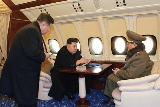 Ông Kim Jong-un tới Trung Quốc trên chuyên cơ siêu sang