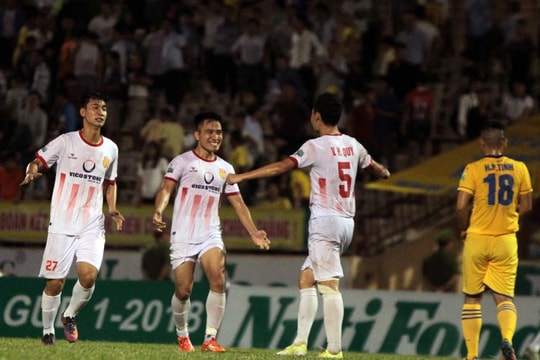 Siêu phẩm vào lưới SLNA đẹp nhất vòng 7 V.League 2018