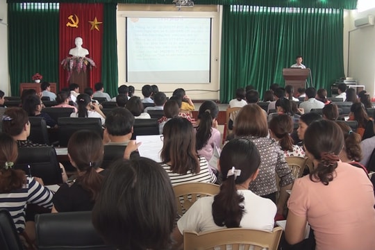 Tập huấn triển khai sử dụng hóa đơn điện tử ở Nghi Lộc