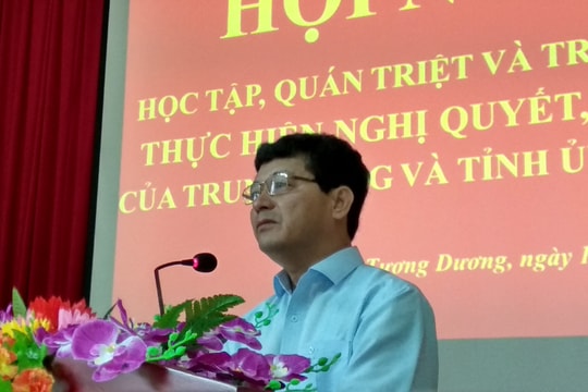 Các địa phương tổ chức quán triệt, triển khai các nghị quyết của Đảng