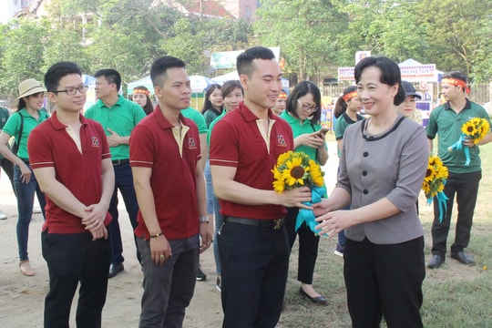 Hơn 1.000 đoàn viên, thanh niên tham gia Ngày hội thanh niên năm 2018