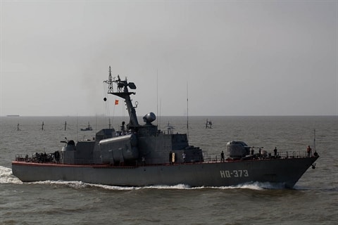 “Thiết bị lạ” trên tàu tên lửa Molniya 1241.RE Việt Nam