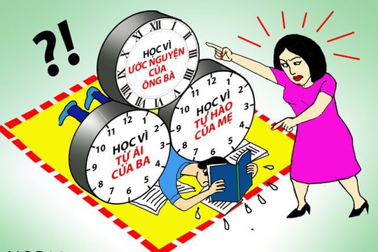 Tại sao con phải 9, 10 điểm cha mẹ mới an lòng?