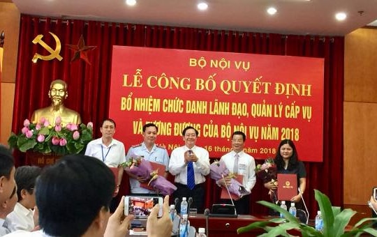 Bổ nhiệm lãnh đạo cấp Vụ 2 ngày sau thi tuyển