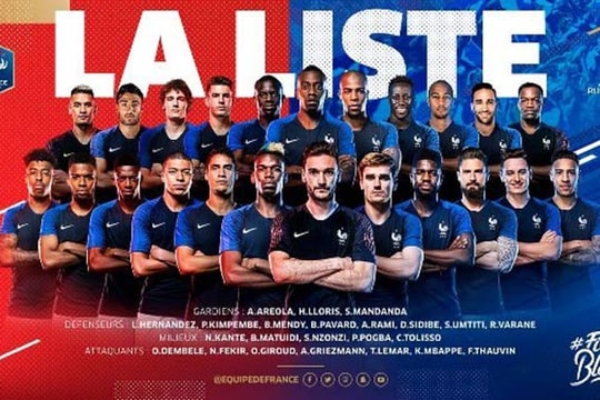 Đội tuyển Pháp: “Đắt xắt ra miếng“