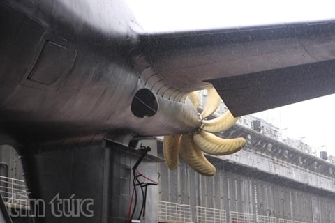 Tàu ngầm Kilo 636 Việt Nam có hệ thống đẩy Pump-jet