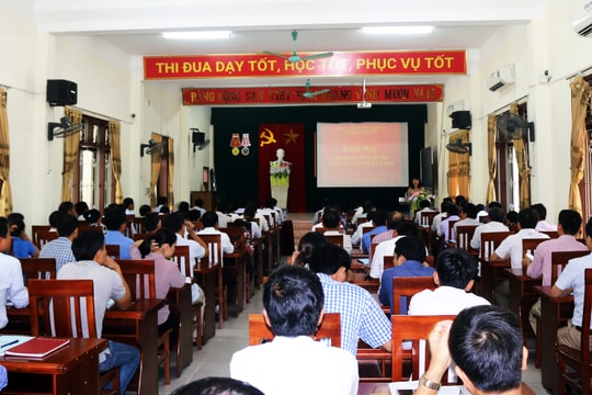 Nghệ An: Bồi dưỡng kiến thức cho 140 bí thư, phó bí thư đảng ủy xã 