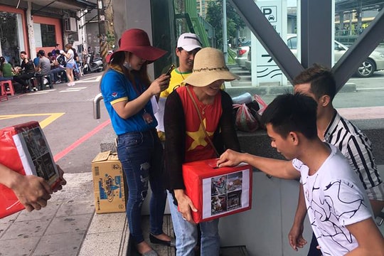 Đồng hương Nghệ An ở Đài Loan quyên góp giúp người hoạn nạn ở quê nhà   