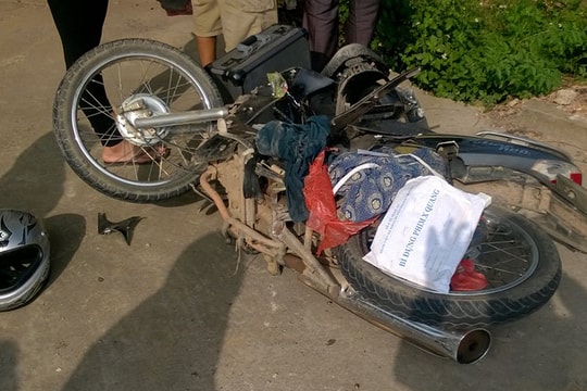 2 vợ chồng tử vong vì xe tải gây tai nạn liên hoàn 