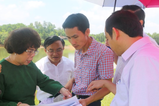Tập đoàn TH khảo sát xây dựng trang trại trồng dược liệu và cây ăn quả ở Đô Lương