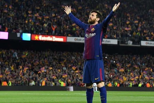 Vượt Ronaldo, Messi giành chiếc giày vàng châu Âu lần thứ 5