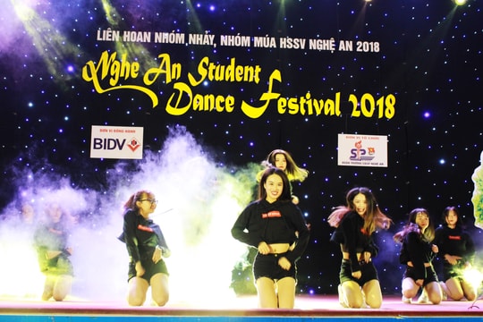 Đại học Vinh đạt giải Nhất cuộc thi Student Dance Festival 2018