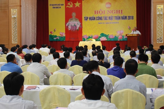 Từng bước đổi mới công tác Mặt trận trong giai đoạn mới