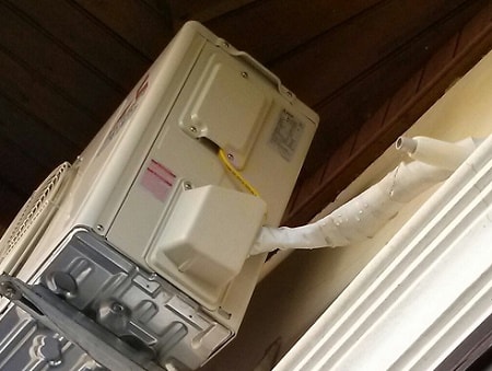 5 nguyên nhân khiến cục nóng điều hòa chảy nước