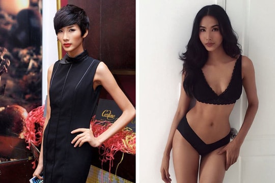 Á hậu Hoàng Thùy ngày càng gợi cảm nhờ tập luyện trong 6 năm