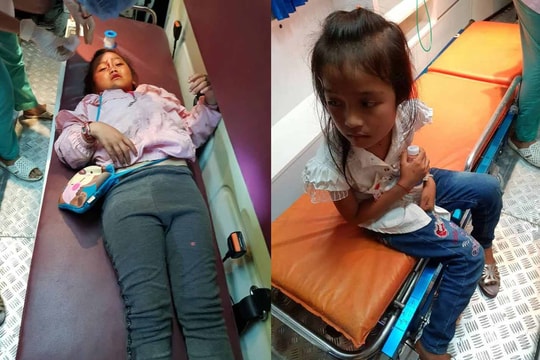 Tránh xe tải lật chắn ngang quốc lộ, xe khách đâm vách núi