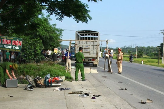 Tài xế xe tải đâm chết 2 vợ chồng trẻ sẽ bị khởi tố