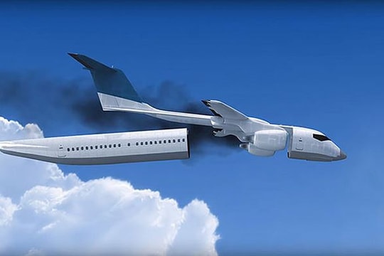 Phát minh máy bay 'thằn lằn' tự tách rời khi gặp nạn