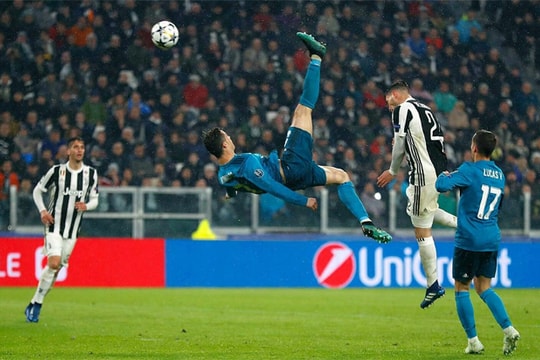 Ronaldo dẫn đầu top 10 bàn đẹp Champions League, Liverpool bất ngờ có “bom tấn” Fabinho 