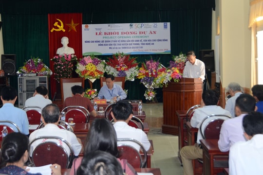 Phục hồi lễ hội thờ cúng thần rừng đầu năm ở huyện Quế Phong