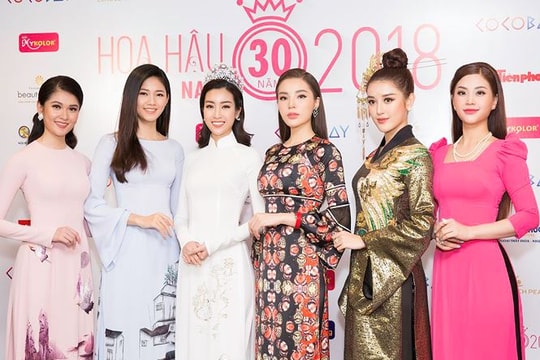 Sẽ có ba Hoa hậu cùng ngồi ghế giám khảo Hoa hậu Việt Nam 2018